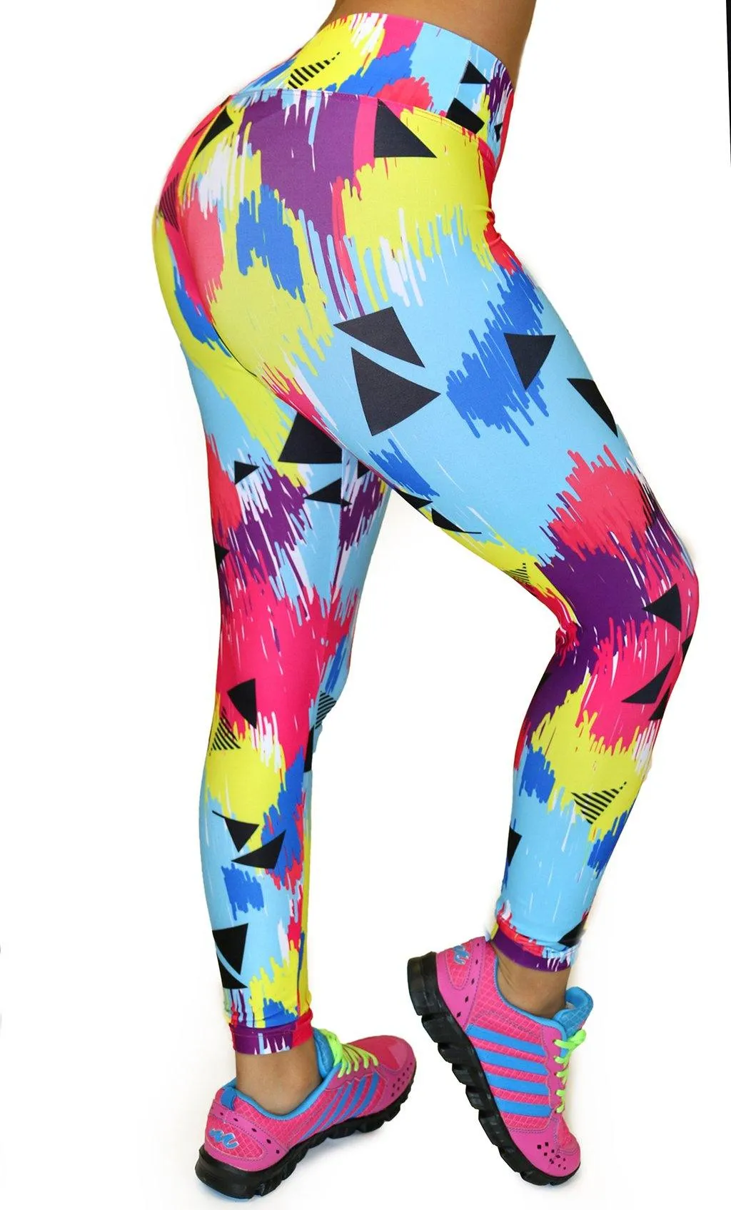 1053 Maripily Activewear Print Leggings