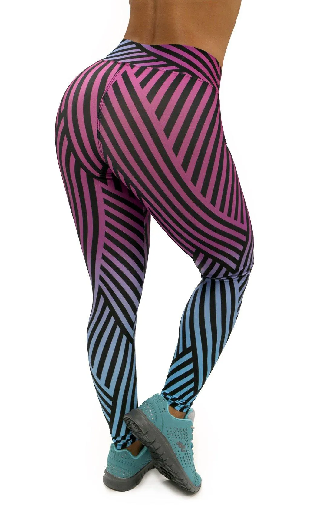 1057 Maripily Activewear Print Leggings