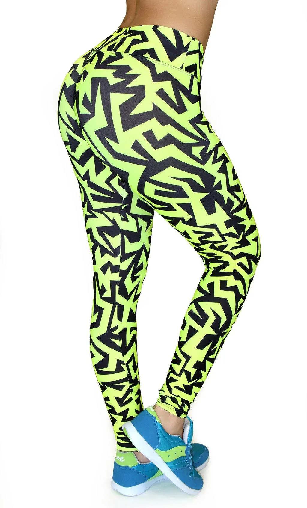 1062 Maripily Activewear Print Leggings