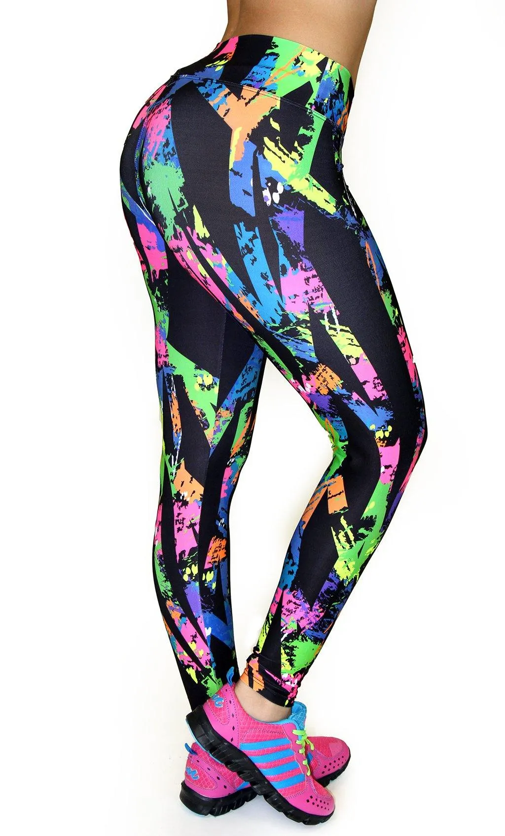 1067 Maripily Activewear Print Leggings