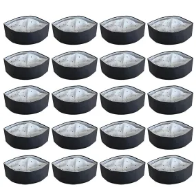 20 Pcs Black Chef Hat Kitchen Beanie Kitchen Baking Hat Overseas Cap Cooking Hat Food Service Hats