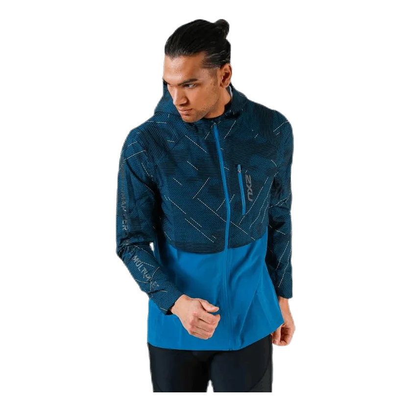 2xu GHST Woven 2 In 1 Jacket Patterned