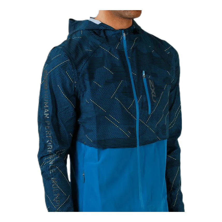 2xu GHST Woven 2 In 1 Jacket Patterned