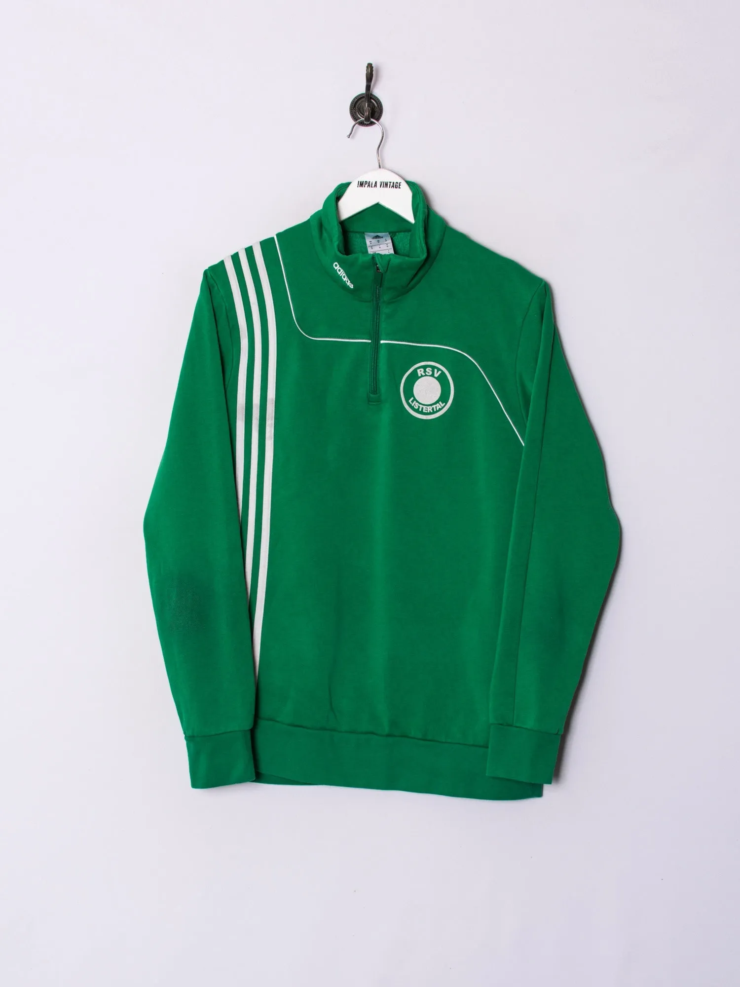 Adidas Green 1/3 Zipper Sweatshirt