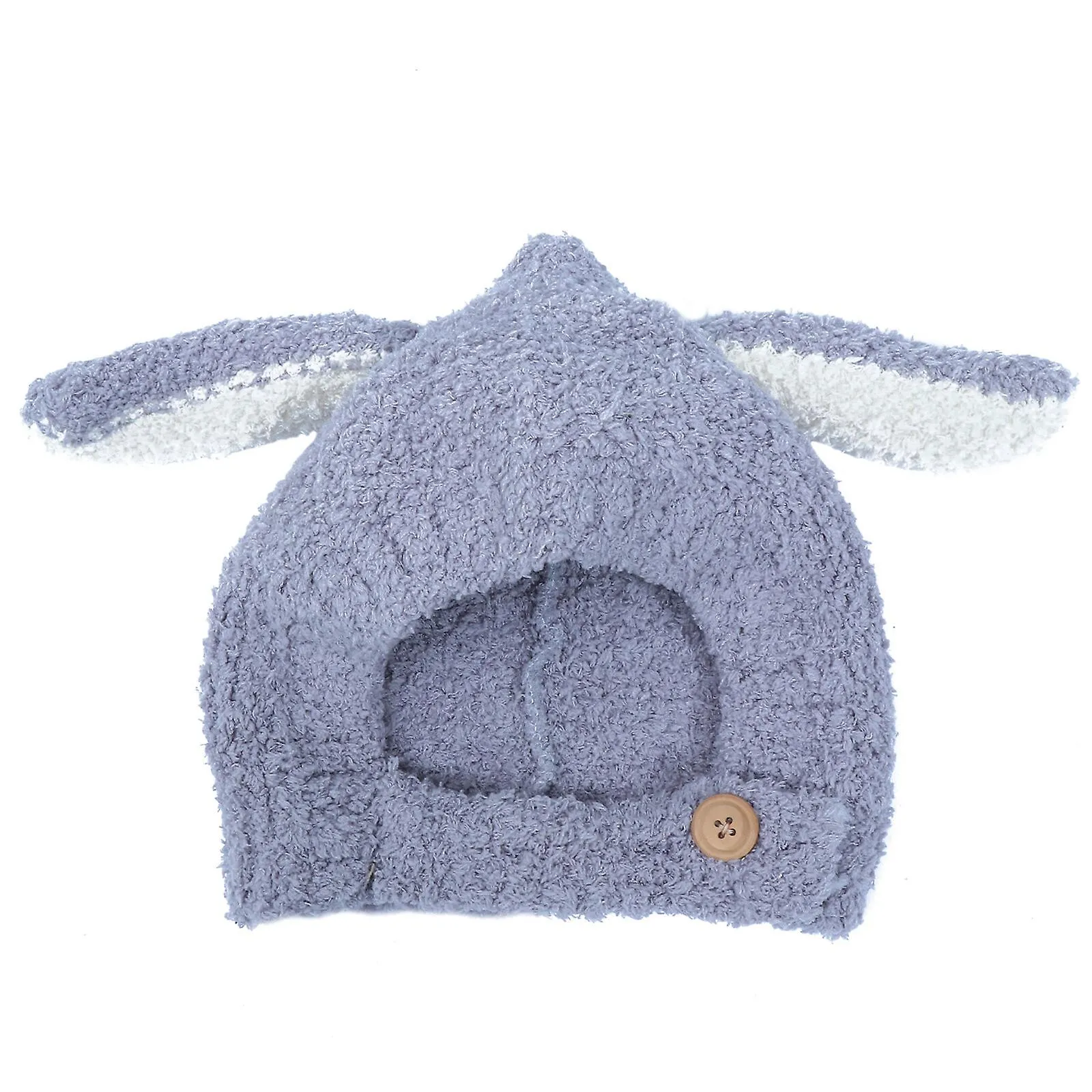 Adorable Baby Winter Warm Hat Thickend Warm Earmuffs Hat Plush Hat (grey)