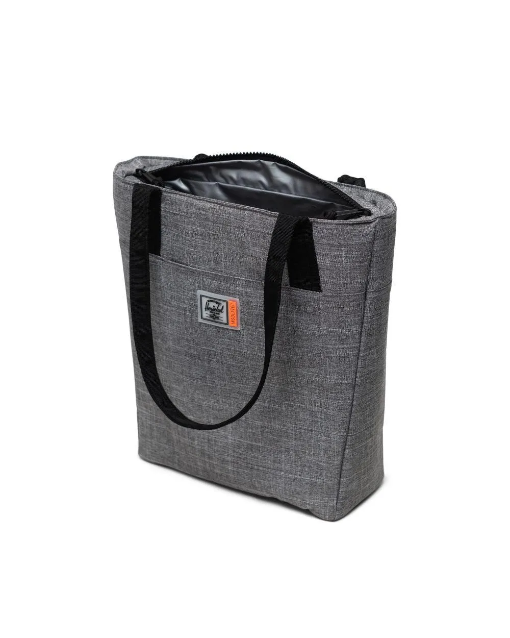 Alexander Zip Tote Small Raven Crosshatch | Insulated