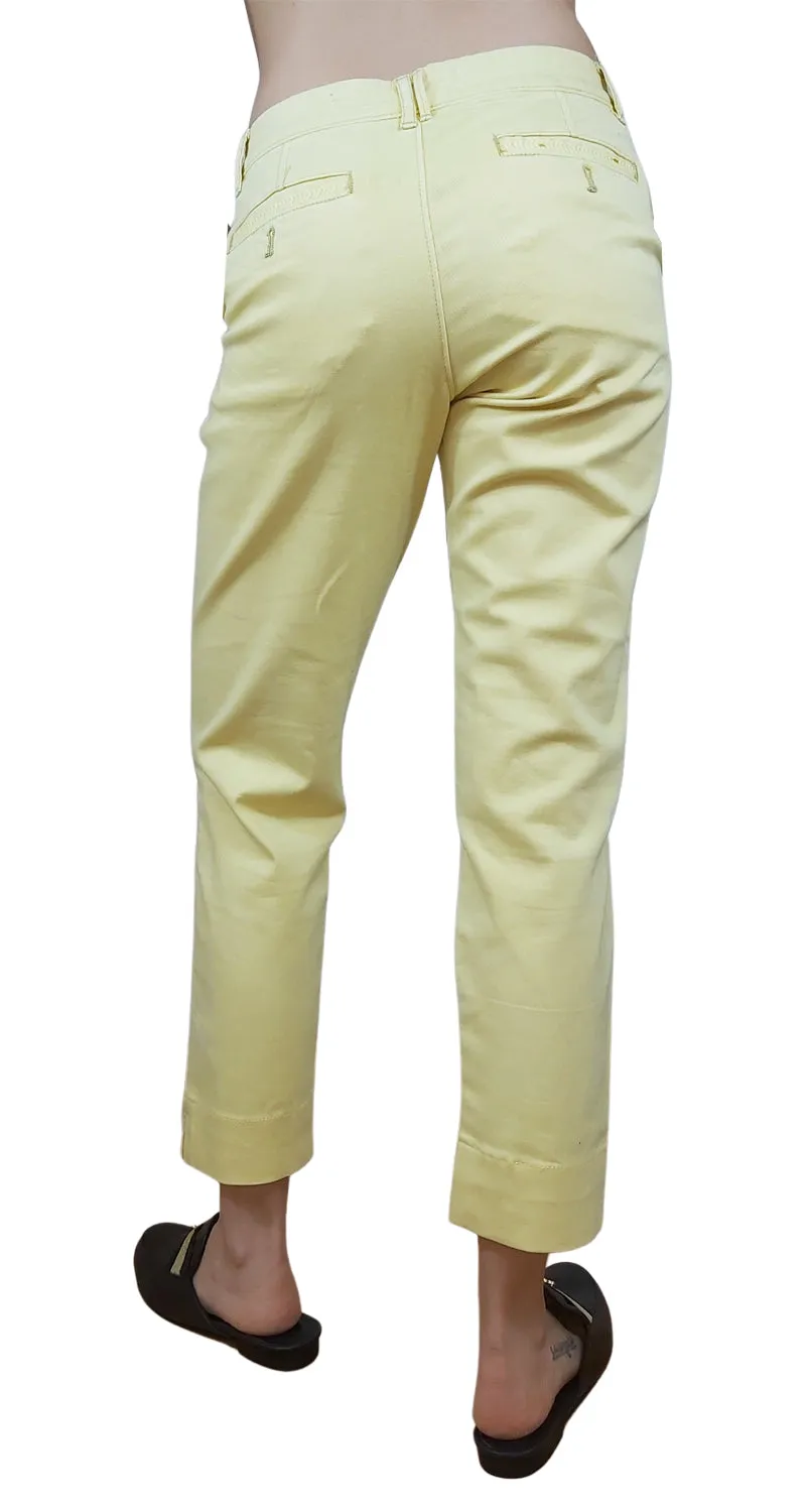 ANTHROPOLOGIE Pantalon Amarillo Fit