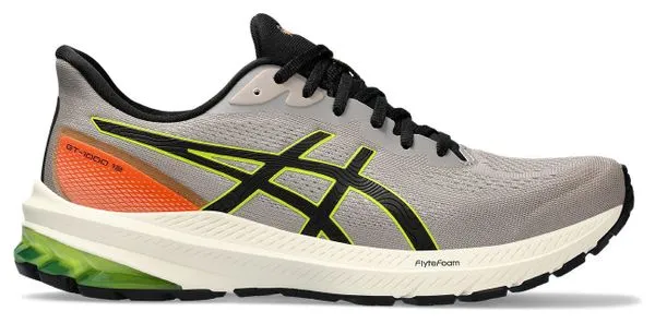 Asics Asics GT-1000 12 TR Gris Naranja Amarillo Zapatillas Running Hombre