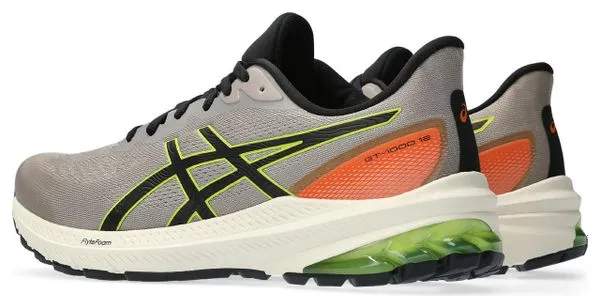 Asics Asics GT-1000 12 TR Gris Naranja Amarillo Zapatillas Running Hombre