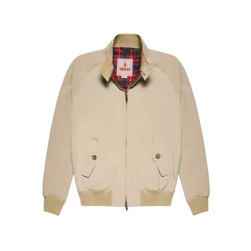 BARACUTA HARRINGTON JACKET NATURAL