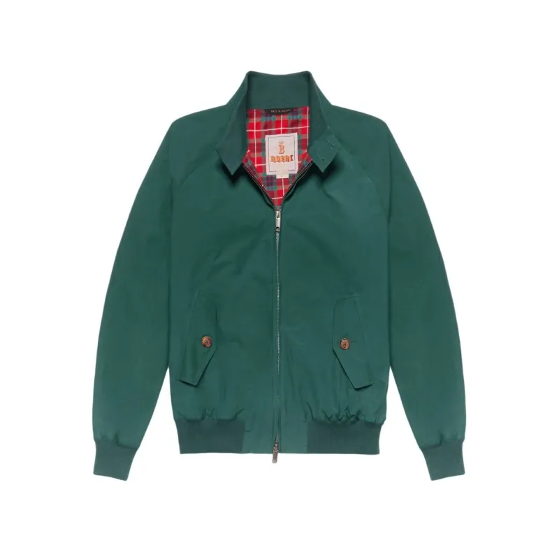 BARACUTA HARRINGTON JACKET RACING GREEN