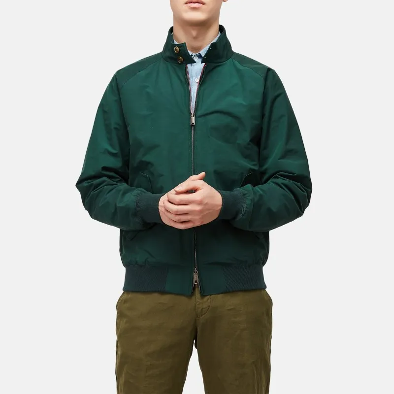 BARACUTA HARRINGTON JACKET RACING GREEN