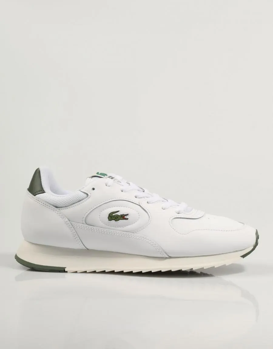  baskets LACOSTE Linetrack en Blanc 82932