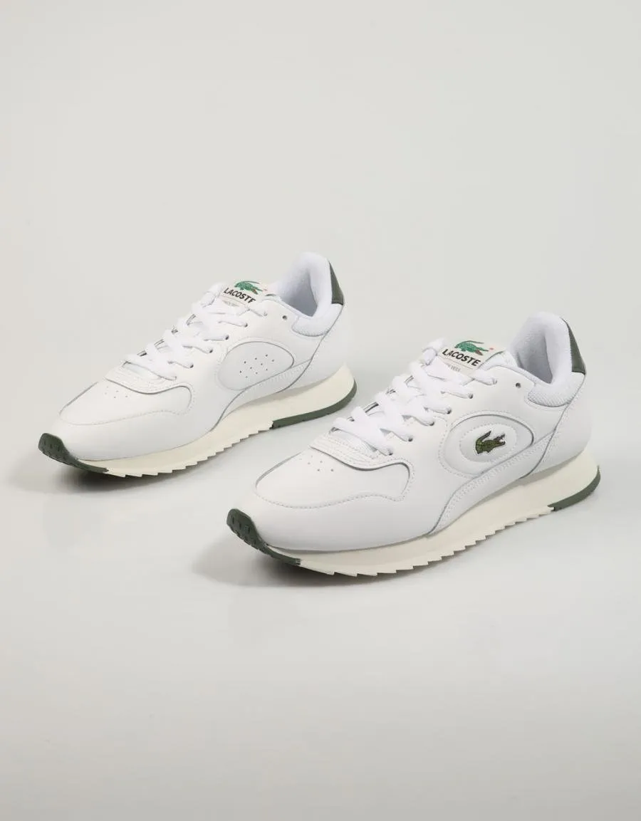  baskets LACOSTE Linetrack en Blanc 82932