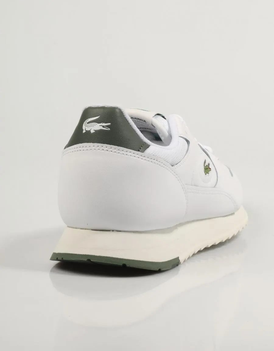  baskets LACOSTE Linetrack en Blanc 82932