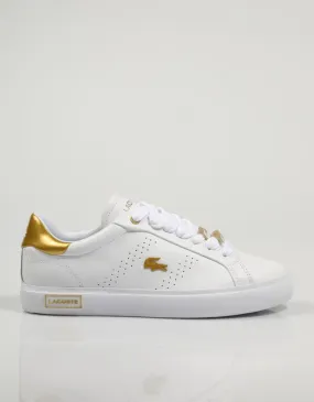  baskets LACOSTE Powercourt 2 0 123 2 Sfa en Blanc 81374