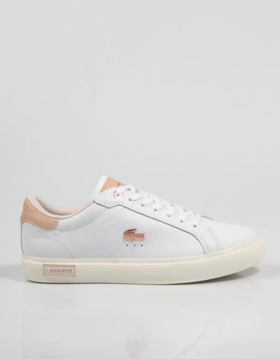  baskets LACOSTE Powercourt 222 5 Sfa en Blanc 80696