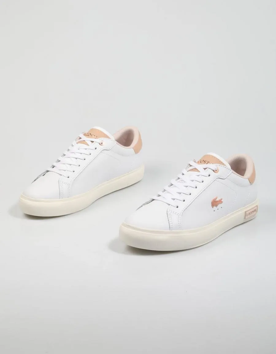  baskets LACOSTE Powercourt 222 5 Sfa en Blanc 80696