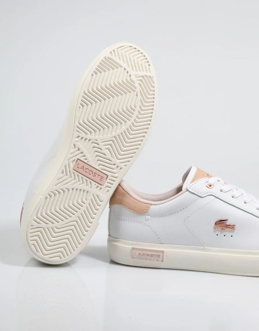  baskets LACOSTE Powercourt 222 5 Sfa en Blanc 80696