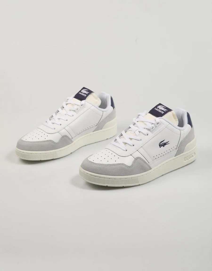  baskets LACOSTE T Clip en Blanc 82928