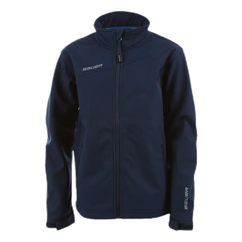 Bauer Softshell Jacket Yth Blue