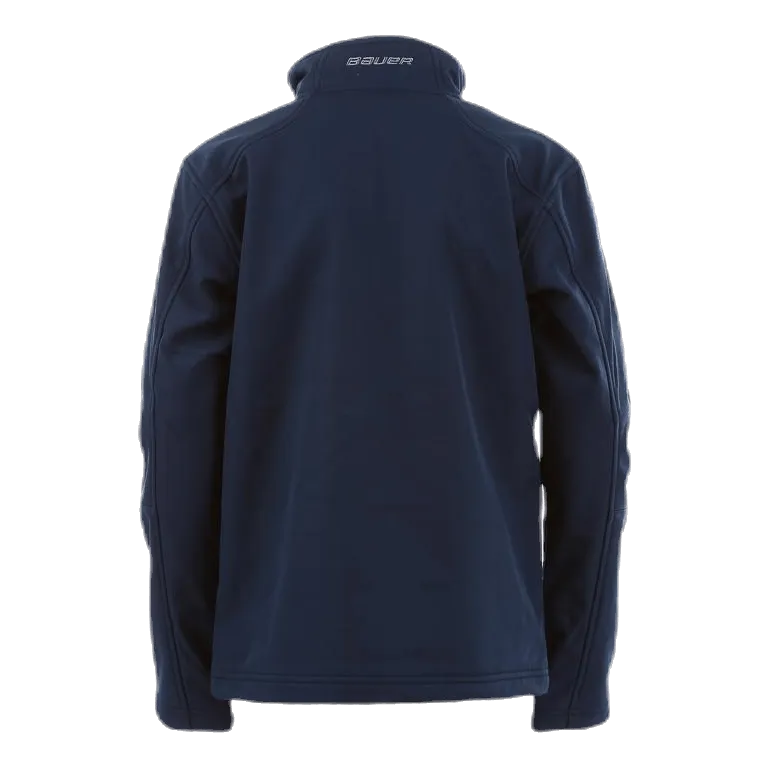 Bauer Softshell Jacket Yth Blue