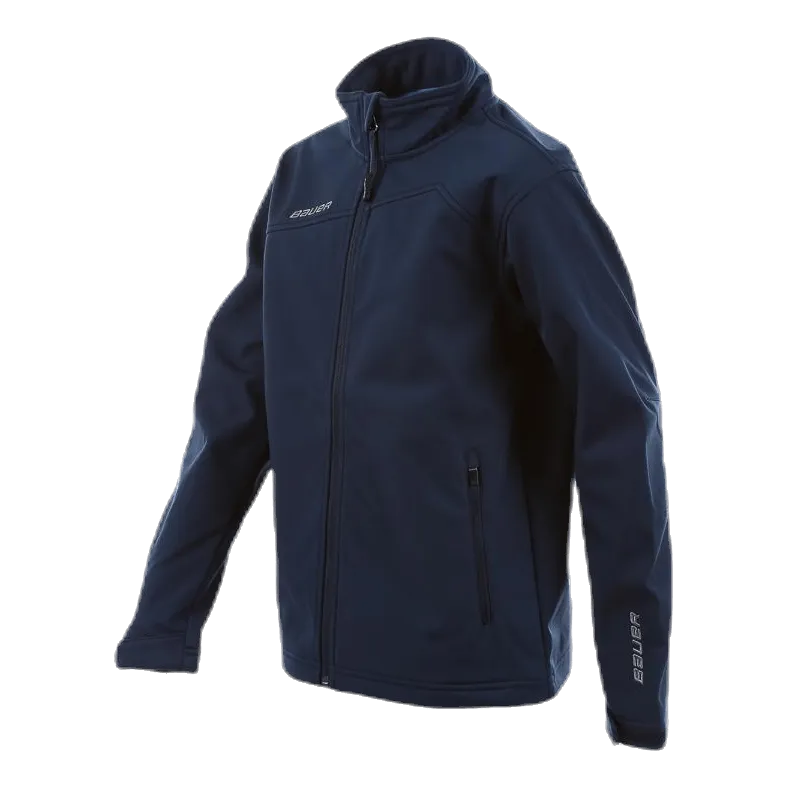 Bauer Softshell Jacket Yth Blue