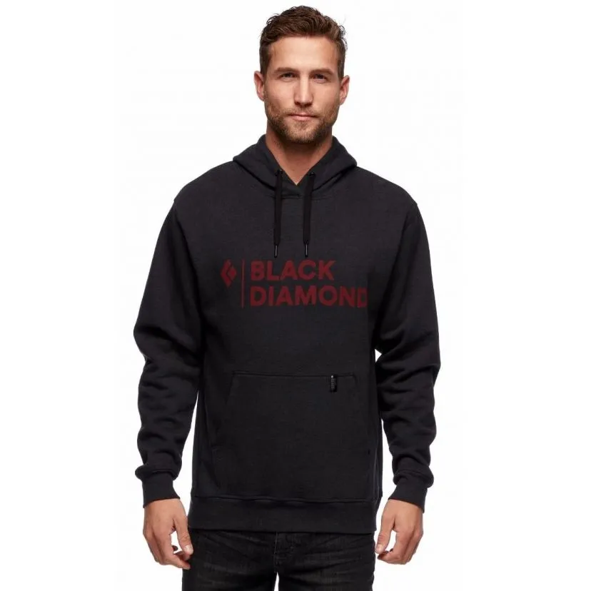 BD Black Diamond Stacked Logo Hoody sudadera hombre