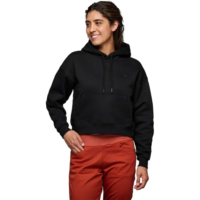 BD Black Diamond W Crop Pullover Hoody sudadera con capucha mujer