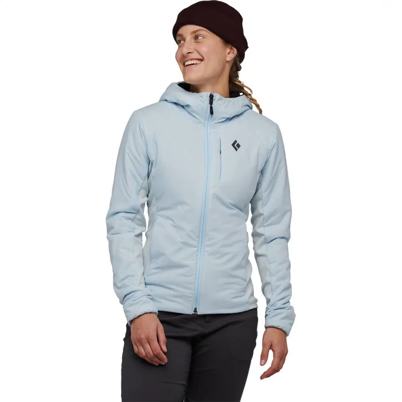 BD Black Diamond W First Light Hybrid Hoody forro polar mujer