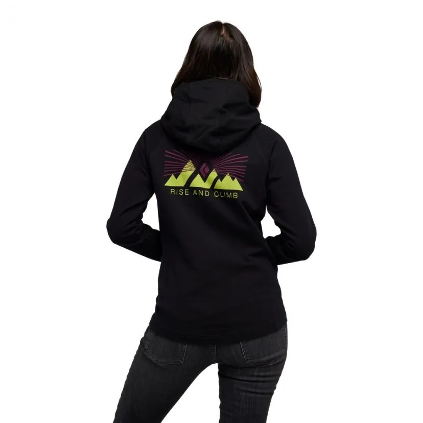 BD Black Diamond W Rise And Climb Fz Hoody sudadera mujer