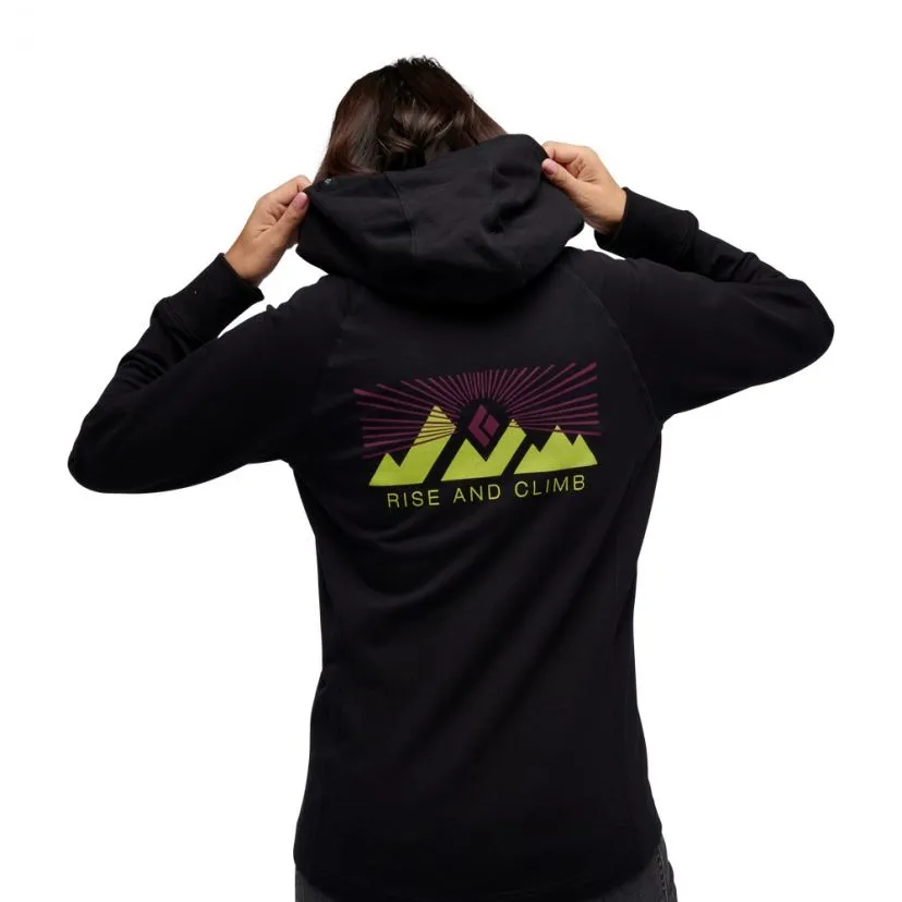 BD Black Diamond W Rise And Climb Fz Hoody sudadera mujer