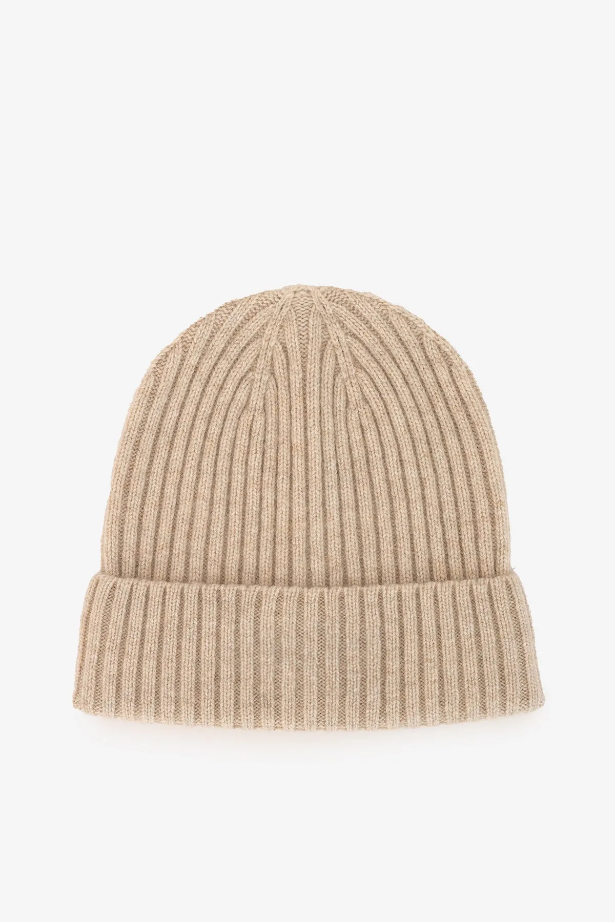 BEIGE THICK HAT