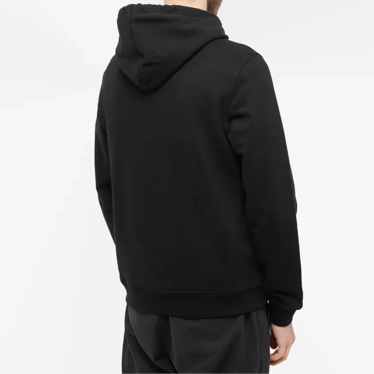 BELSTAFF PATCH POPOVER HOODY BLACK