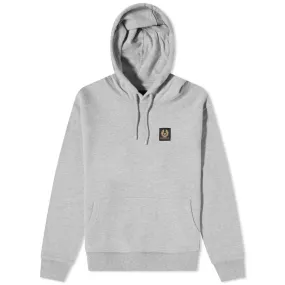 BELSTAFF PATCH POPOVER HOODY GREY MELANGE