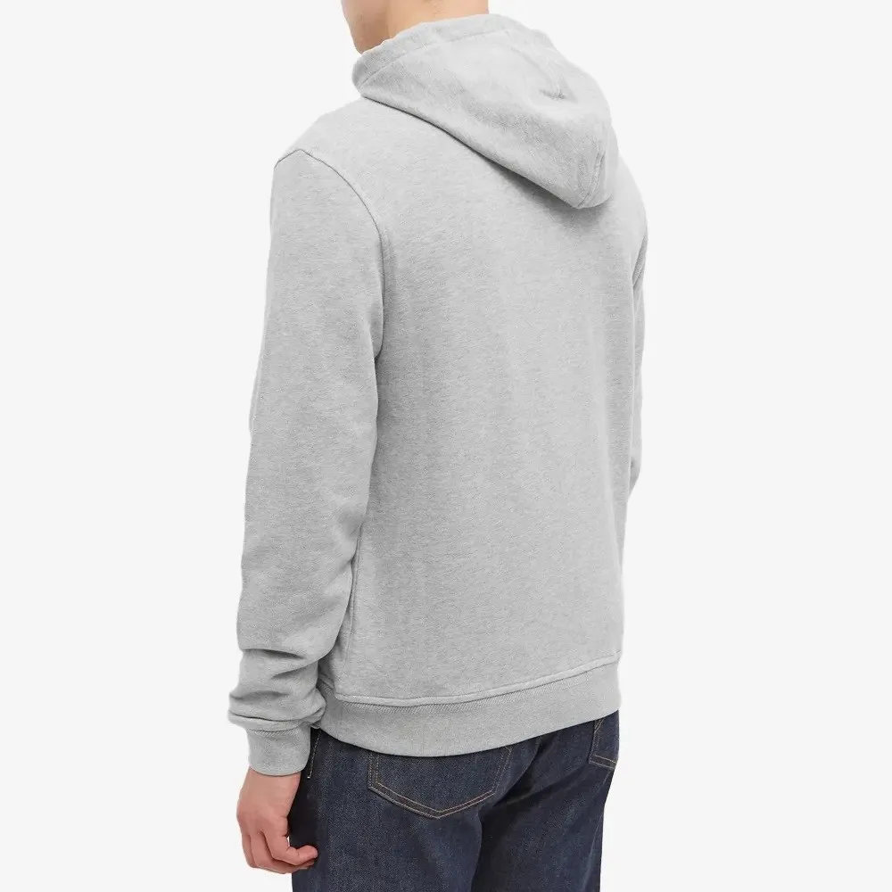 BELSTAFF PATCH POPOVER HOODY GREY MELANGE