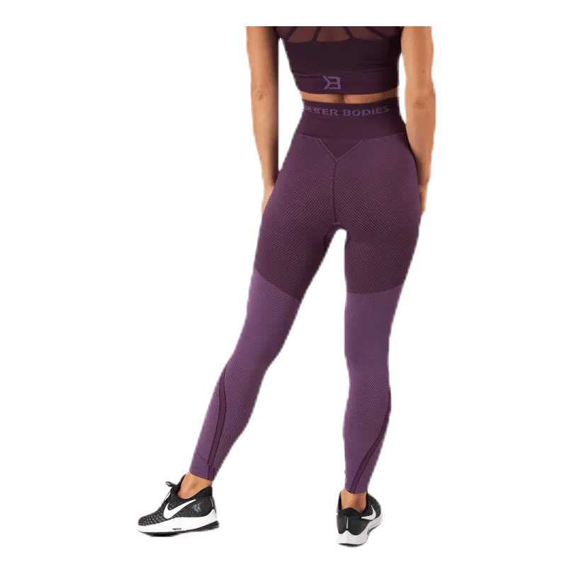 Better Bodies Roxy Seamless Leggings Purple