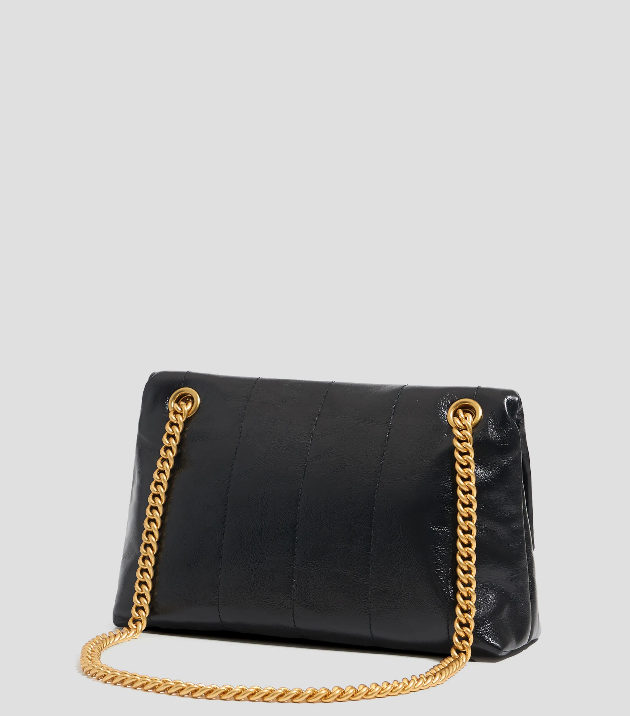 Bimba y Lola Bolso crossbody M en piel negra Mujer