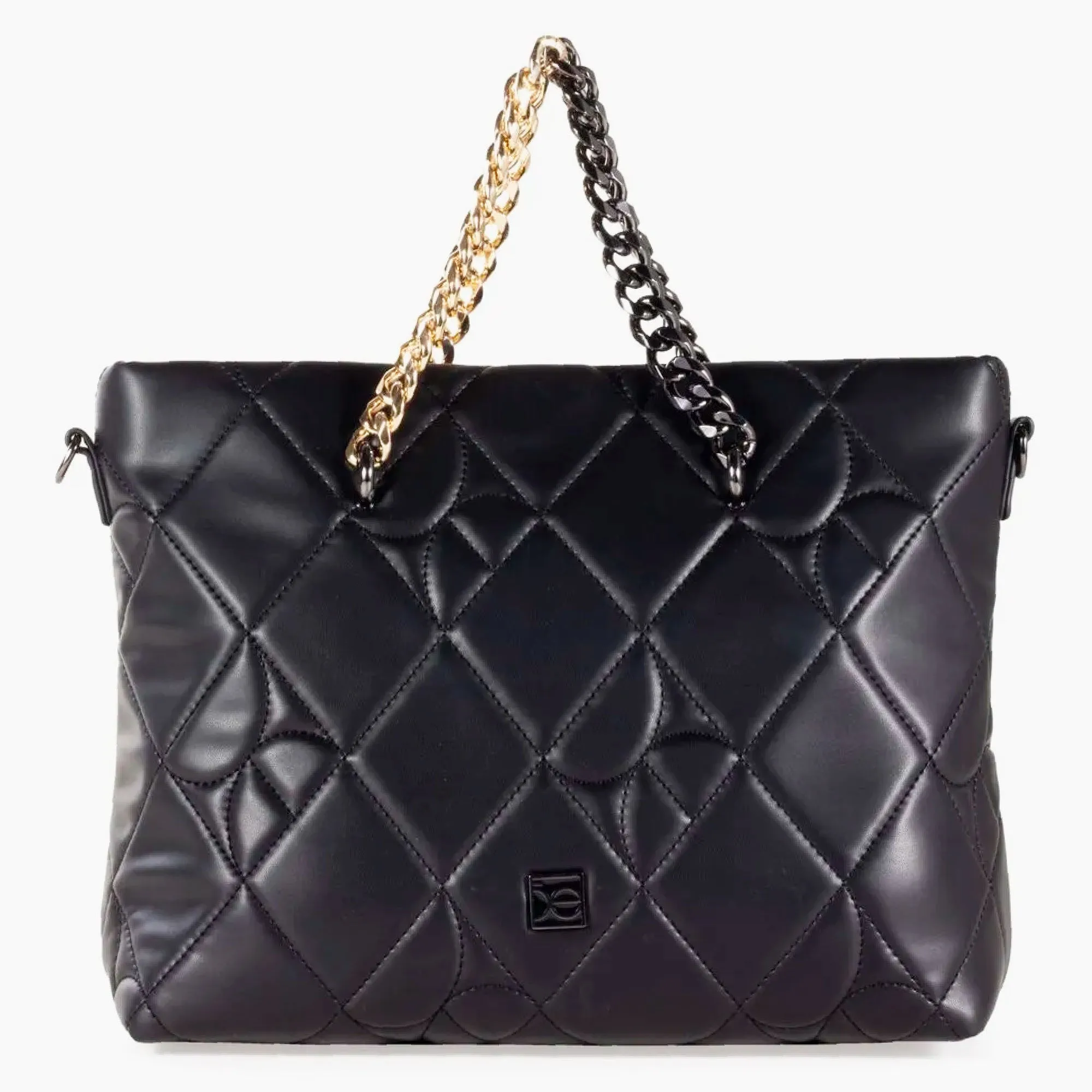 Bolsa Tote Acolchado a Rombos Cadena Cloe RBLCV24574