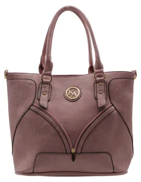 Bolsa Tote en Piel vegana Color Rosa