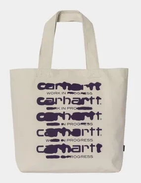 Bolso CARHARTT CANVAS GRAPHIC TOTE LARGE - Ink Bleed Print