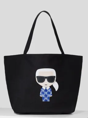 BOLSO TOTE DE LONA IKONIK MONOGRAM KARL LAGERFELD