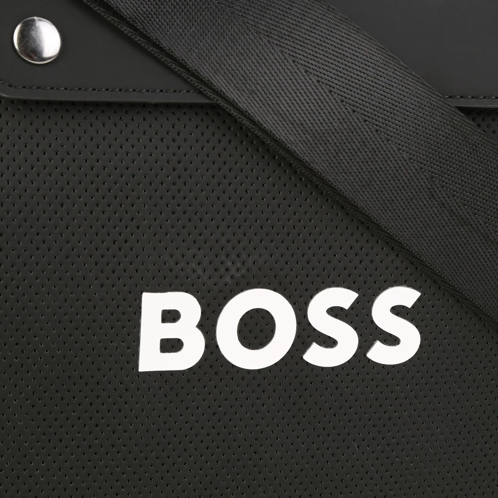 BOSS Bolso cambiador de lona