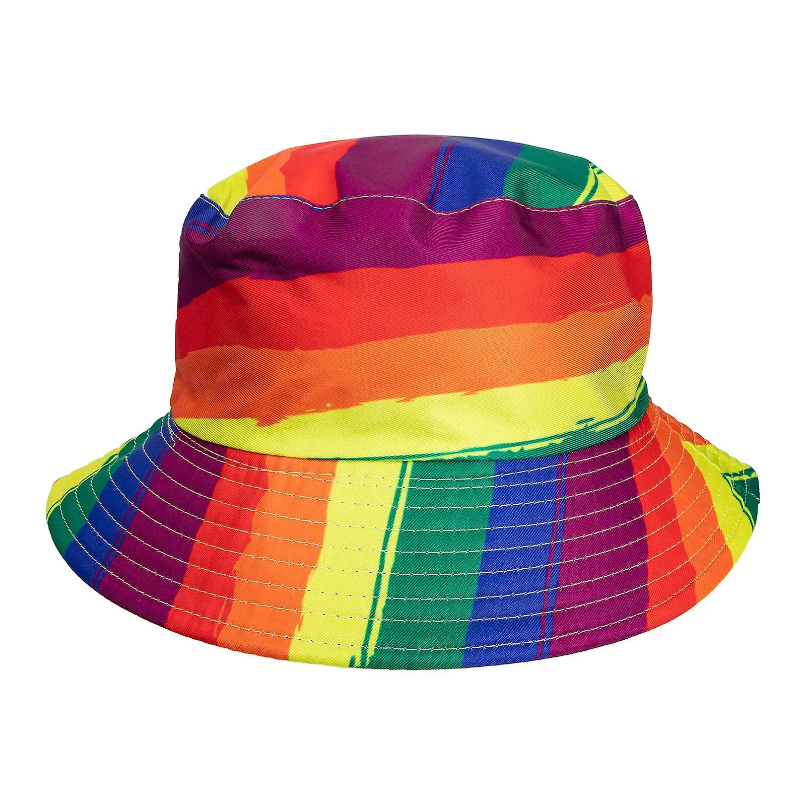 Breathable Fisherman Hat Fashionable Uv Protection All-match Pride Month Parade Hat