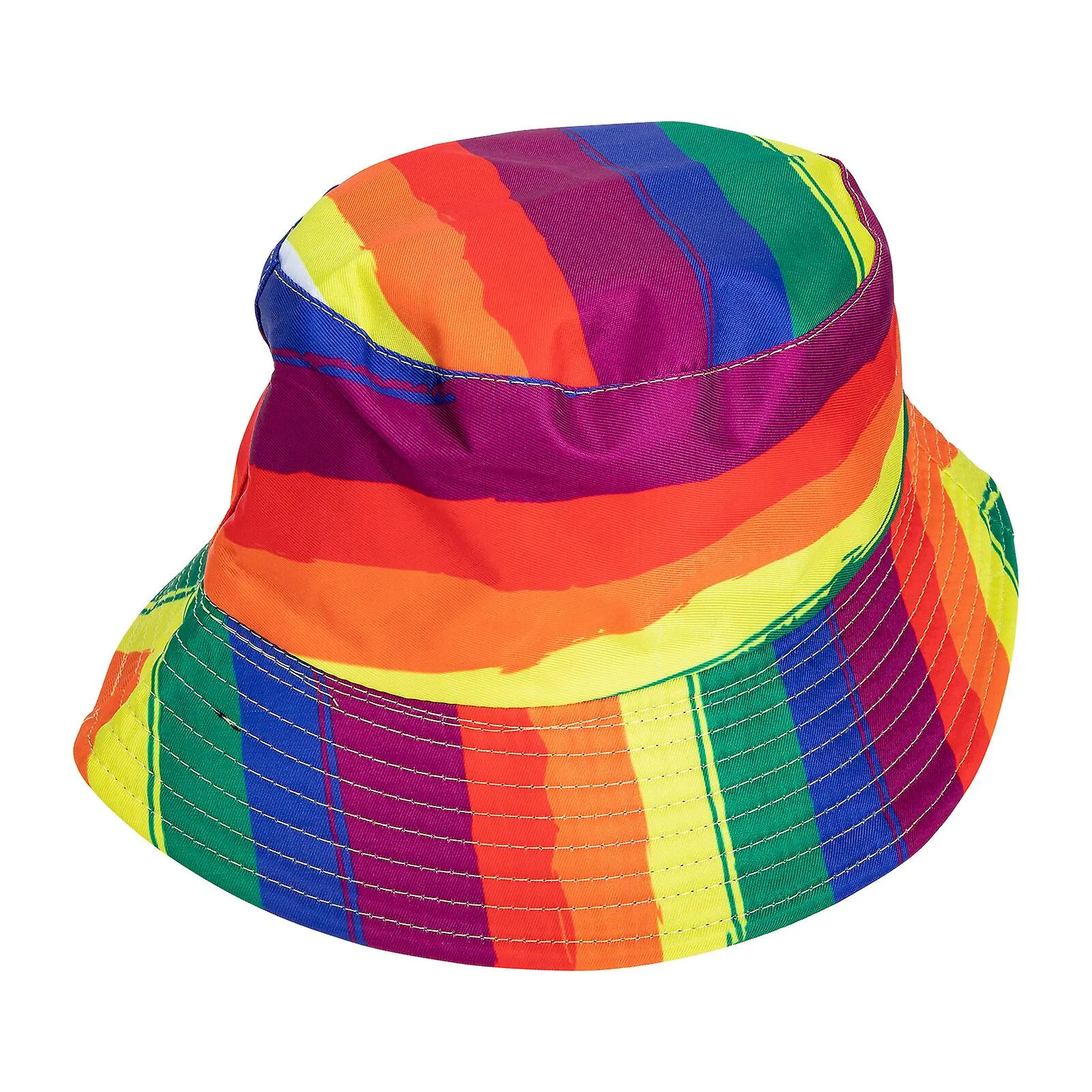 Breathable Fisherman Hat Fashionable Uv Protection All-match Pride Month Parade Hat