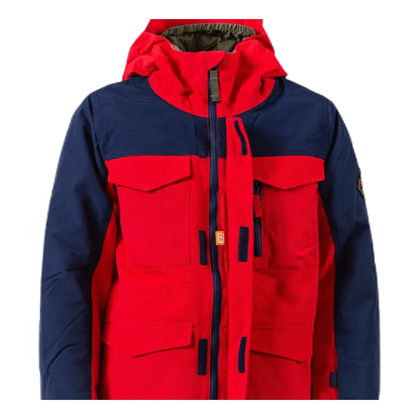 Burton Covert Jacket Youth Blue/Red