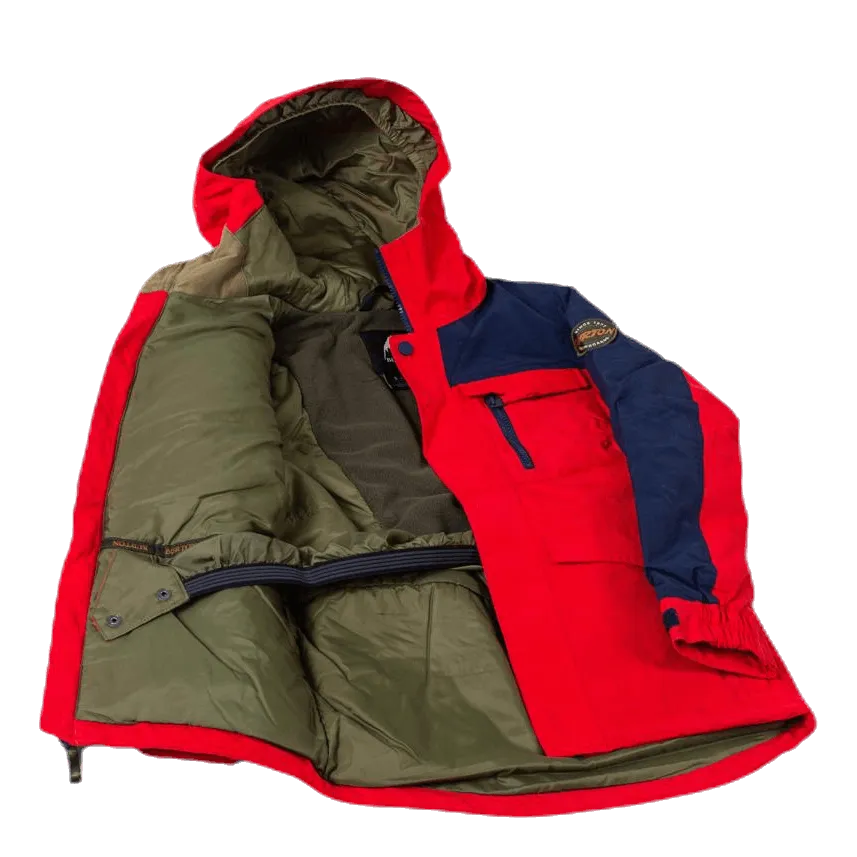 Burton Covert Jacket Youth Blue/Red