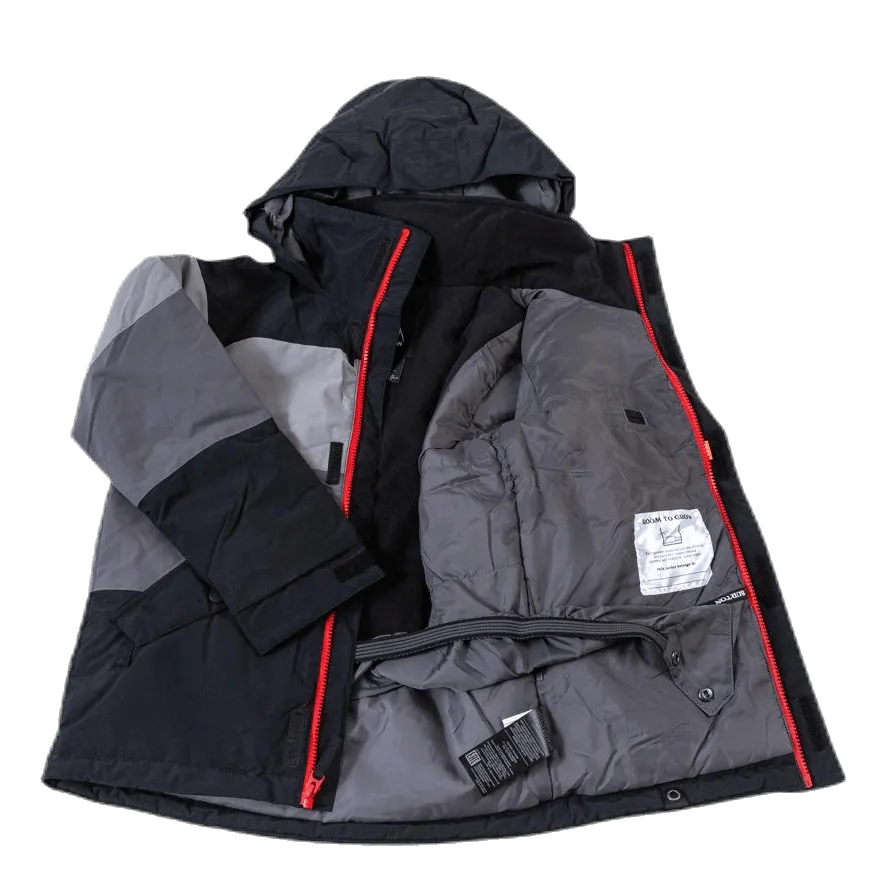 Burton Symbol Jacket Youth Black/Grey