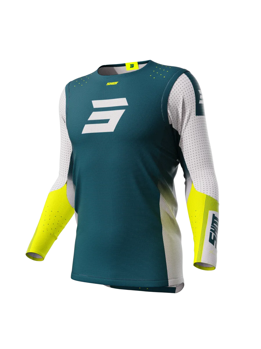 Camiseta de Cross Shot Aerolite Honor Azul