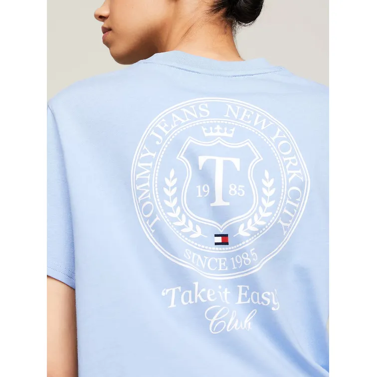 CAMISETA HOLGADA CON LOGO TRASERO MUJER TOMMY JEANS